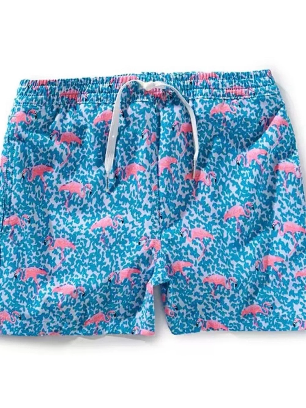 NWOT Chubbies The Domingos Are For Flamingo Swim Trunks Boys’ Large 14/16 Lined